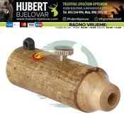 Vabilica Hubertus Buttolo drvena