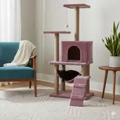Paws & Whiskers Kucica za macke, Siva