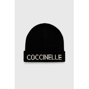 Kapa Coccinelle črna barva,