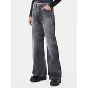 G-Star Raw Jeans hlače Contor 3D D27690-D537 Siva Wide Leg