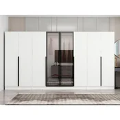 Hanah Home ormar sa reflektujucim staklom Nisa 20608, 360 cm, beli