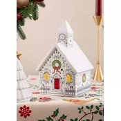 Aberto Design Dekorativni predmet SUS0226, 13x11x22 cm, Beli