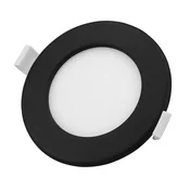 337-704 LED PANEL 6 W S STIKALOM ZA IZBIRO TEMPERATURE SVETLOBE, OKROGEL, VGRADEN 3856024407427