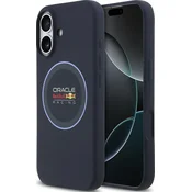 Red Bull Silicone Blue Ring MagSafe Zadnji Pokrov za iPhone 17 Navy