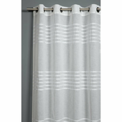 Bela prosojna zavesa 245x140 cm Etamine - Gardinia