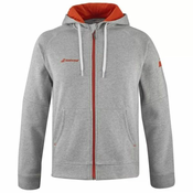 Muška sportski pulover Babolat Exercise Hood Jacket Men - Sivi