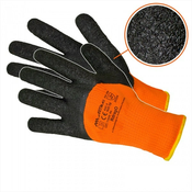 Zimske delovne rokavice RDRAG oranžne - 10