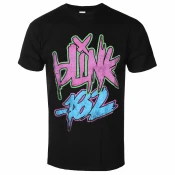 Metal majica moška Blink 182 - Neon Logo - ROCK OFF - BLINKTS01MB