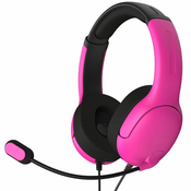 PDP AIRLITE WIRED STEREO HEADSET FOR PLAYSTATION - NEBULA PINK - 708056070908