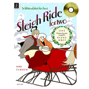 CORNICK:SLEIGH RIDE FOR TWO +CD piano DUET