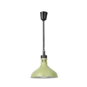 Višinsko nastavljiva grelna svetilka, zvonasta oblika, HENDI, zelena, 230 V/250 W, ?295 x (V)207 mm