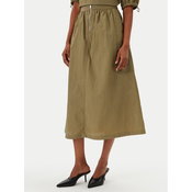DKNY Trapezno krilo P5BNSAFC Zelena Regular Fit