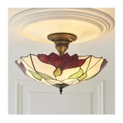 Endon 111896 - Plafonski luster Tiffany BOTANICA 3xE27/10W/230V, precnik 45 cm