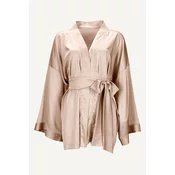 Ženski kimono Athena, Kratki, Krem
