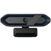 LORGAR Streaming Camera,2K 1080P60fps, 13,4Mega CMOS Image Sensor, Auto Focus, Built-in high sensivity low noise cancelling Microphone, Bl
