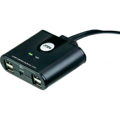 ATEN 2 -portni USB 2.0 razdjelnik US224-AT ATEN crni
