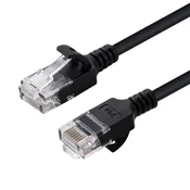 Omrežni kabel U/UTP CAT6 10M črn slim