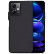 Nillkin Ovitek Super Frosted za Xiaomi Redmi Note 12 5G / Poco X5 5G črne barve