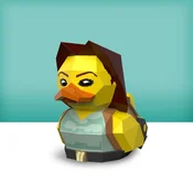 Figurica Numskull TUBBZ Lara Croft - Mini Edition, 5 cm