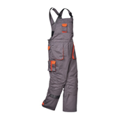 Monsun Radne pantalone postavljene tr contrast sive/narandžaste, vel.xl ( 54895 )