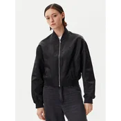Calvin Klein Jeans Bomber jakna Hero LV047B528G Črna Relaxed Fit