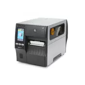 Zebra TT Printer ZT411, 4, 300 dpi, Euro and UK cord, Serial, USB, 10/100 Ethernet, Bluetooth 4.1/MFi, USB Host, Cutter w/ Catch Tray, EZPL (ZT41143-T2E0000Z)