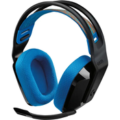 Slušalice Logitech G535, bežične, bluetooth, gaming, mikrofon, over-ear, PC, PS4, PS5, crno/plave 939-002219