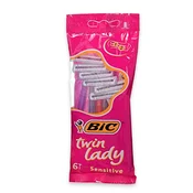 Bic Twin Lady Razor 6Pcs