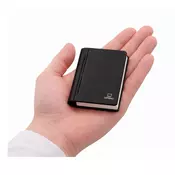 Črna prenosljiva svetlobna dekoracija na USB BookLight – Gingko