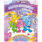 Bojanka s naljepnicama Care Bears