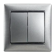 SERIJA STIKALA 770105 1P/10A/250V VALENA SIVA LE770105