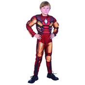 Djecji filmski kostim Iron Man s mišicima - S