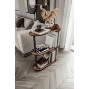 Hanah Home Polica za knjige Kaiteki, 24x82x8 cm, Boja oraha