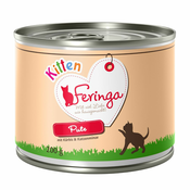 6x200g Feringa Menu Kitten hrana za mačke, zajec & piščanec