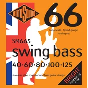 Rotosound SM665 strune za 5-strun bas kitaro 40-125
