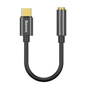 Baseus L54 Audio Adapter USB-C + mini jack 3,5mm (Black) (6953156297845)