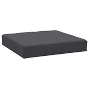 Vidaxl Talna blazina za paleto 60x60x9,5 cm antracitno blago