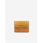 Orange Womens Leather Wallet Michael Kors - Women