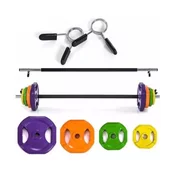 Komplet uteži za Body Pump 40 kg | Barvit in učinkovit trening za celotno telo!