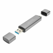 DIGITUS DA-70886 - card reader - USB 3.0/USB-C - DA-70886