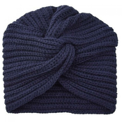 Kapa s turbanom - temno modra KP6610