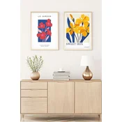 Wallity Uramljena slika Huhu171, 20x30 cm , 3 dela