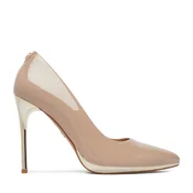 Čevlji z visoko peto Nine West EO-CD25-218-1 Bež