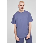 Heavy oversized t-shirt vintageblue color