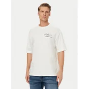 Calvin Klein Jeans Majica LV04RE828G Bela Regular Fit