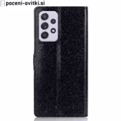 Črna torbica sparkle (Samsung Galaxy A72 5G/4G)