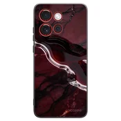 Silikonski črni ovitek za Motorola Edge 60 Neo 5G - Cherry stone