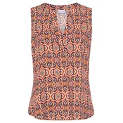 LASCANA Bluza bež/rjava/temno zelena/vinsko rdeča