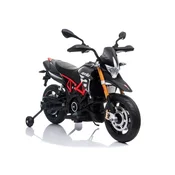Otroški električni motor Aprilia 12V črne barve