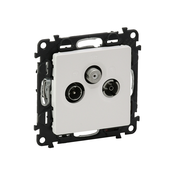 Legrand 753152 - Vtičnica hišna VALENA LIFE TV-RD-SAT bela